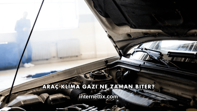 Araç Klima Gazı Ne Zaman Biter?