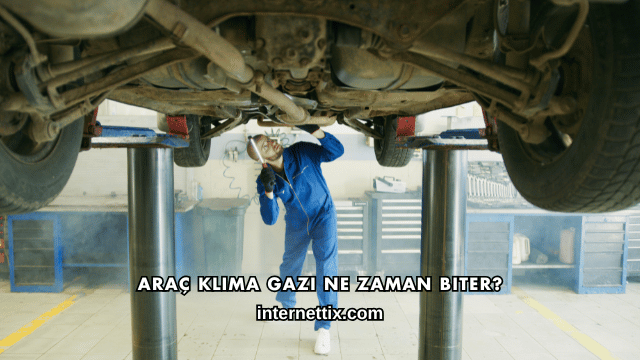 Araç Klima Gazı Ne Zaman Biter?