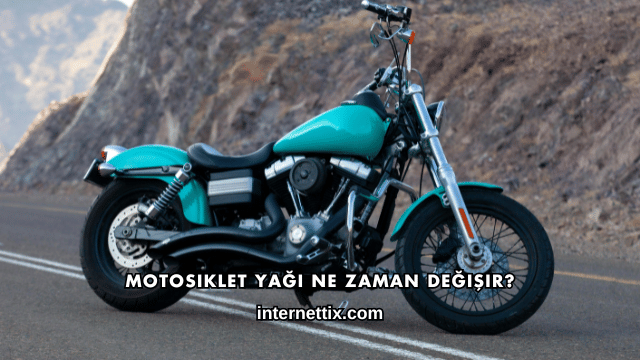 Motosiklet Yağı Ne Zaman Değişir?