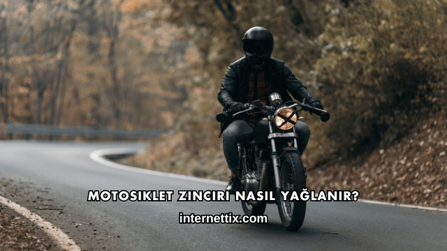 Motosiklet Zinciri Nasıl Yağlanır?